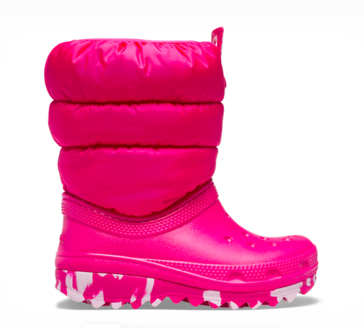 CROCS CLASSIC NEO PUFF BOOT K PINK 207684