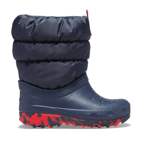 CROCS CLASSIC NEO PUFF BOOT K NAVY 207684