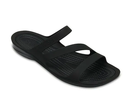CROCS SWIFTWATER SANDAL BLACK 203998-060