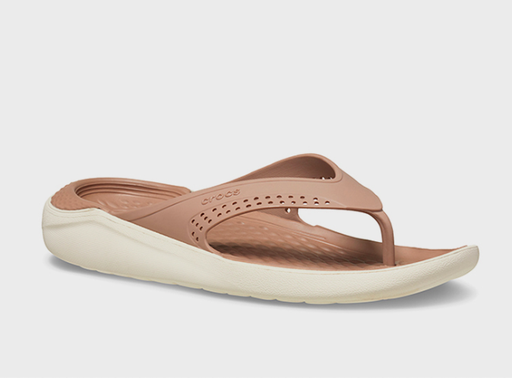 CROCS LITERIDE FLIP LATTE/STUCCO 205182-2J3