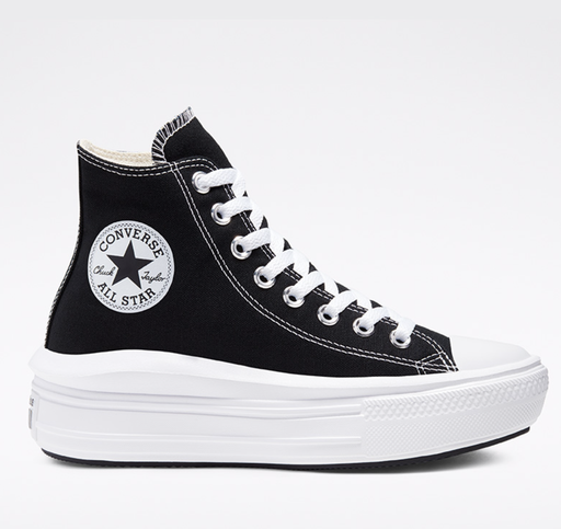 CONVERSE 568497 MOVE PLATFORM HI WHITE