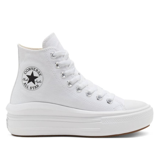 CONVERSE 568498 MOVE PLATFORM HI WHITE