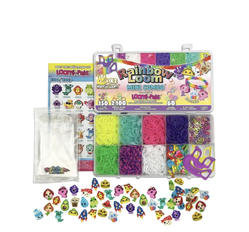 [MOUR0093] RAINBOW LOOM MINI COMBO LOOMI-PALS