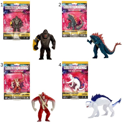 [GPHMN301000] GODZILLA X KONG FIGURES 8CM