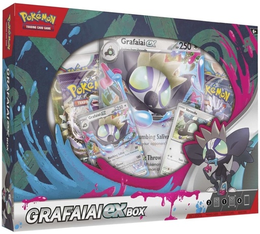 [KAIPOK857478] POKEMON CARDS GRAFAIAI EX BOX