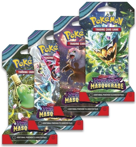 [KAIPOK857775] POKEMON CARDS TWILIGHT MASQUERADE SLEEVED