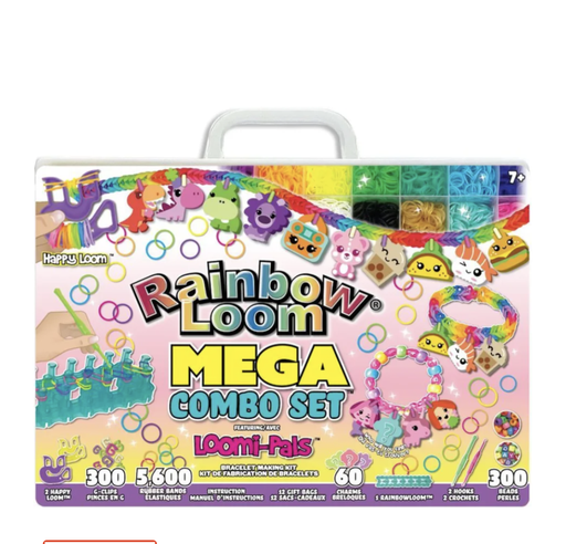 [MOUR0101] RAINBOW LOOM MEGA COMBO SET