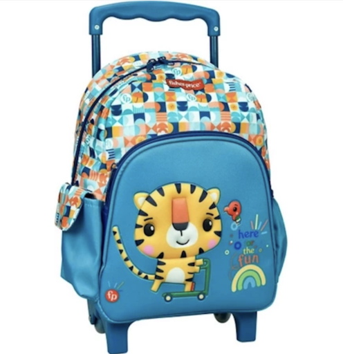[SXO349-34073] TROLLEY BAG F/P TIGER HERE THE FUN