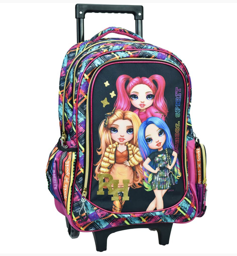 [SXO363-51074] TROLLEY BAG RAINBOW HIGH