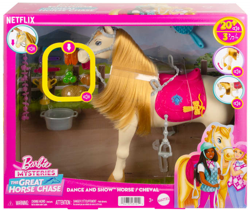 [MTHXJ42] BARBIE HXJ42 DANCE AND SHOW HORSE