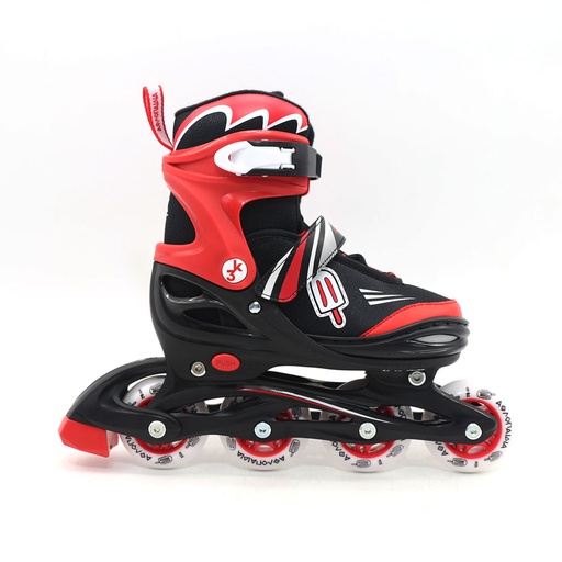 ROLLER SKATES 3 IN 1 RED 10320