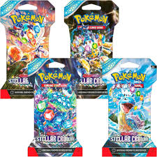 [KAIPOK859014] POKEMON CARDS STELLAR CROWN SLEEVED