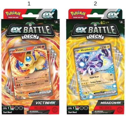 [KAIPOK867545] POKEMON CARDS EX BATTLE DECK