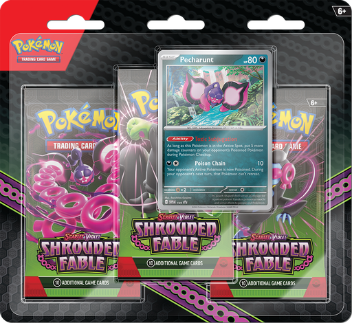 [KAIPOK859991] POKEMON CARDS 3-BOOSTER BLISTER SHROUDED FABLE