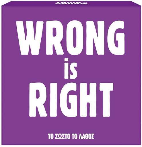 [AS1040-24801] WRONG IS RIGHT