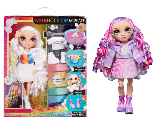 [MGA-507581-EUC] RAINBOW HIGH COLOR & CREATE PURPLE