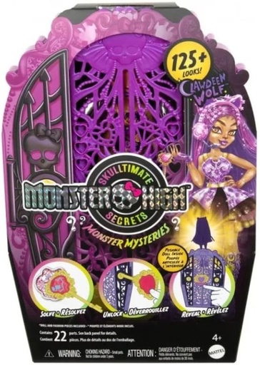 [MTHXH85] MONSTER HIGH HXH85 MONSTER MYSTERIES CLAWDEEN