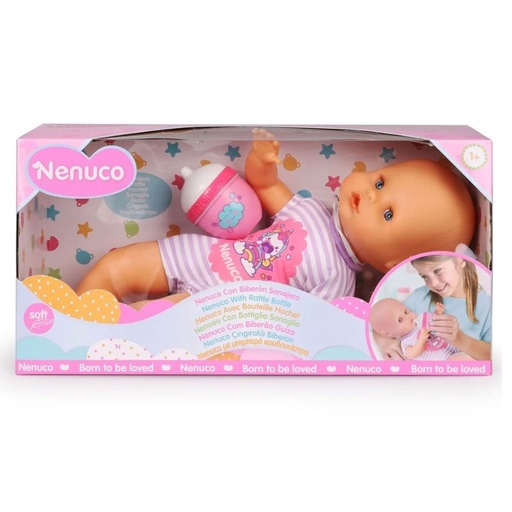 [GPHNFN87000] NENUCO WITH RATTLE BOTTLE