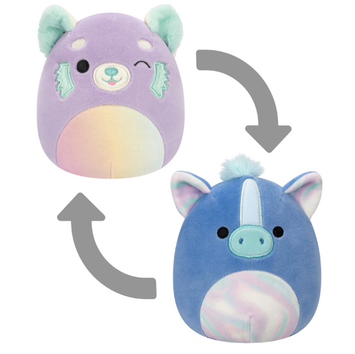 [JWSQ0128-C-4] SQUISHMALLOW FLIPMALLOWS 13CM LEXIS & ROMANO