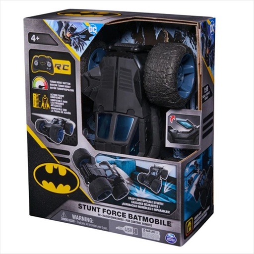 [EDM6066871] DC R/C BATMAN STUNT FORCE BATMOBILE