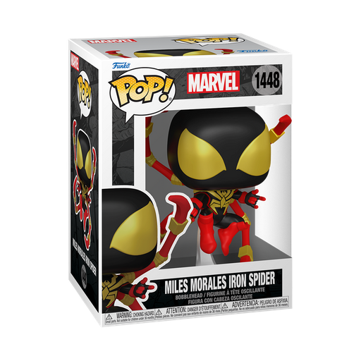POP MILES MORALES IRON SPIDER #1448
