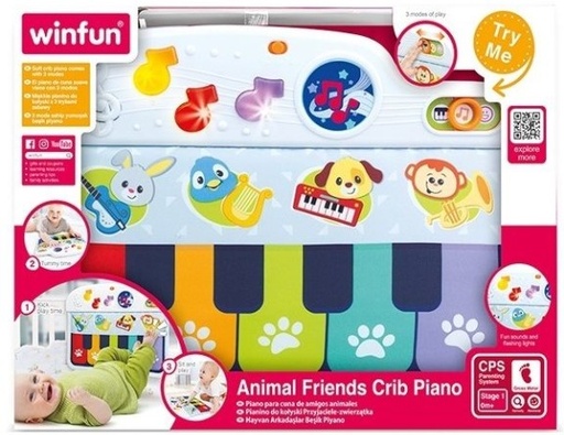 [MG403284] WINFUN ANIMAL FRIENDS CRIB PIANO