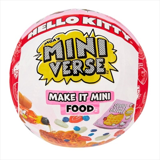 [MGA-515722] MINIVERSE MINI HELLO KITTY FOOD