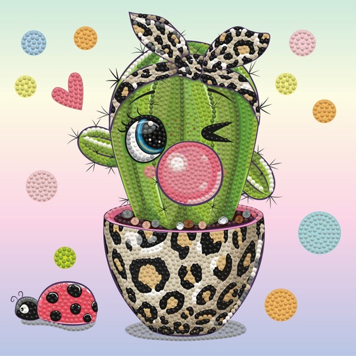 DIAMOND DOTZ DTZ3.012 CAT WALK CACTUS