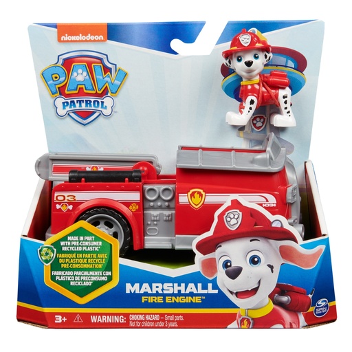 [EDM6071153] PAW PATROL MARSHALL WITH CAR