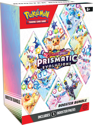 [KAIPOK101135] POKEMON CARDS PRISMATIC EVOLUTIONS BOOSTER BUNDLE