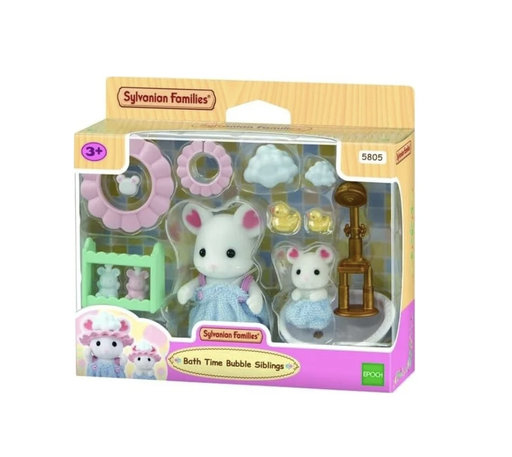 [EP5805] SYLVANIAN FAMILIES 5805 BATH TIME BUBBLE SIBLINGS