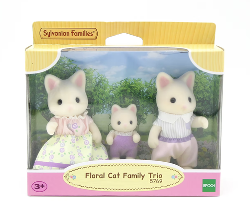 [EP5769] SYLVANIAN FAMILIES 5769 FLORAL CAT FAMILY TRIO