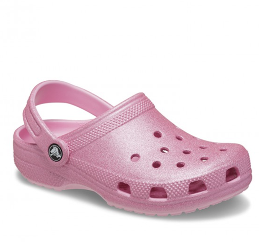CROCS GLITTER CLOG K PINK 206993-6XE