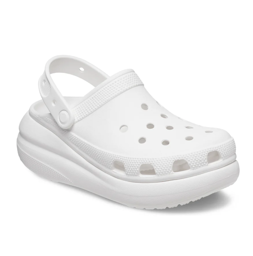 CROCS CLASSIC CRUSH PLATFORM CLOG WHITE 207521-100