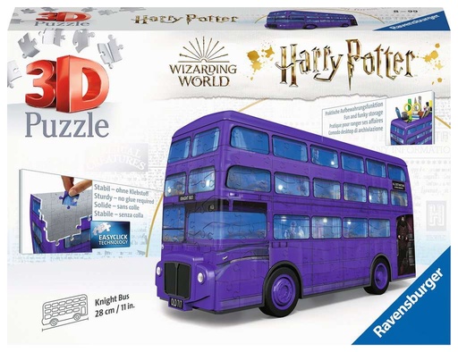 R/B PUZZLE 3D KNIGHT BUS 244PCS
