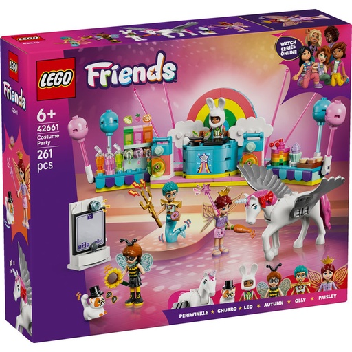 [LG42661] LEGO 42661 COSTUME PARTY WITH UNICORN &
FAIRY