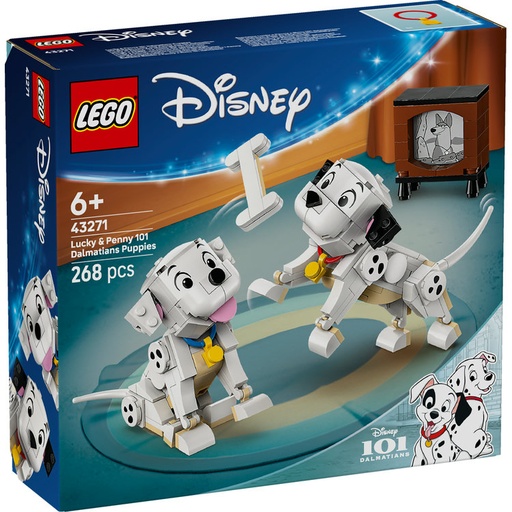 [LG43271] LEGO 43271 LUCKY & PENNY 101 DALMATIANS PUPPIES