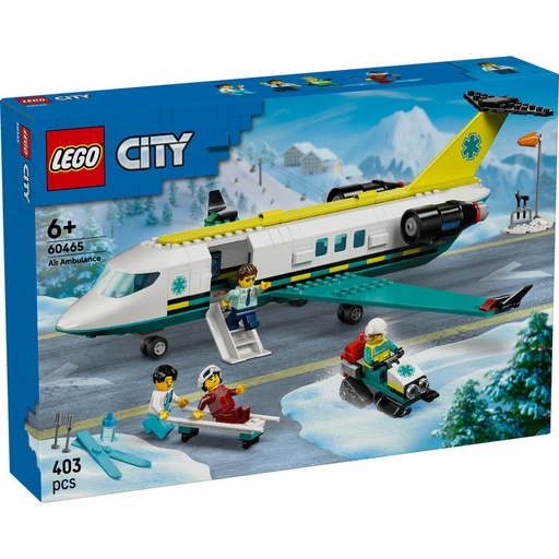 [LG60465] LEGO 60465 EMERGENCY AIR AMBULANCE AIRPLANE