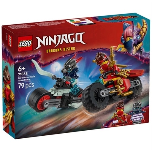 [LG71838] LEGO 71838 KAI'S MOTORCYCLE SPEED RACE