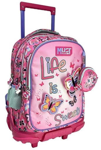 [PAR586258] BAG BUTTERFLY LIFE IS SWEET TROLLEY
