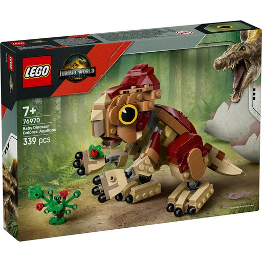 [LG76970] LEGO 76970 BABY DINOSAUR DOLORES:
AQUILOPS