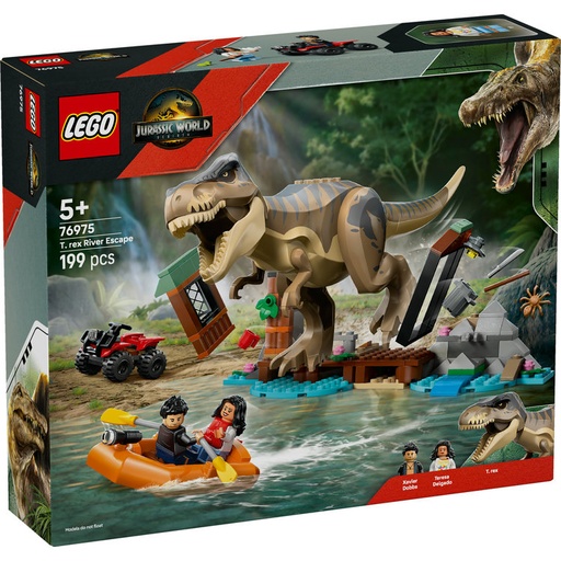 [LG76975] LEGO 76975 T. REX RIVER ESCAPE