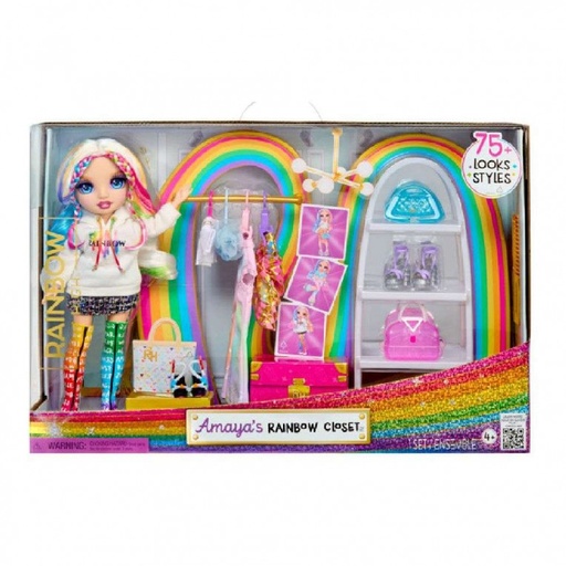 [MGA-543183-EUC] RAINBOW HIGH AMAYA'S RAINBOW CLOSET