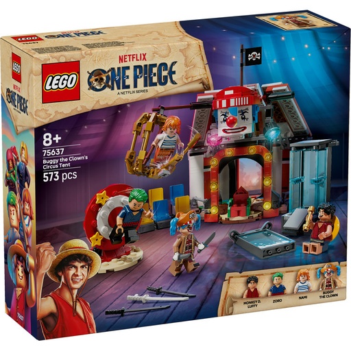 [LG75637] LEGO 75637 BUGGY THE CLOWN'S CIRCUS TENT
