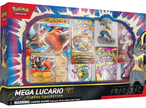 [KAIPOK100661] POKEMON CARDS MEGA LUCARIO EX FIGURE COLLECTION