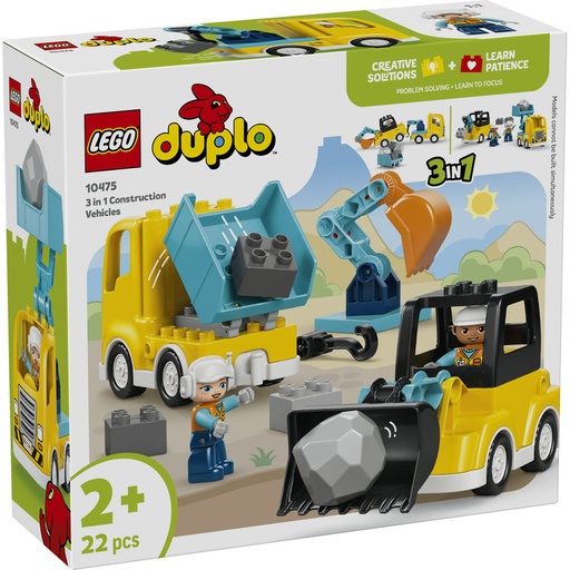 [LG10475] LEGO 10475 3 IN 1 CONSTRUCTION VEHICLES