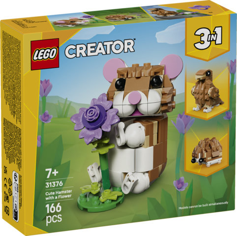[LG31376] LEGO 31376 CUTE HAMSTER WITH A FLOWER