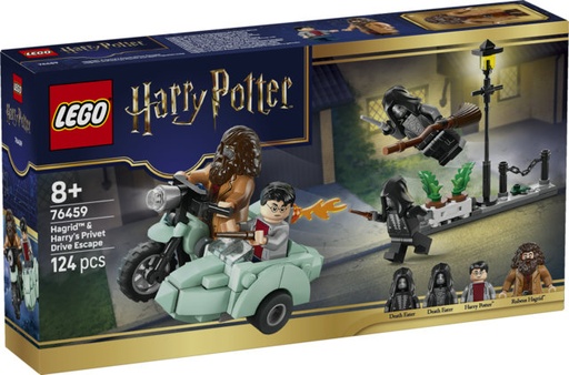 [LG76459] LEGO 76459 HAGRID™ & HARRY'S PRIVET DRIVE ESCAPE