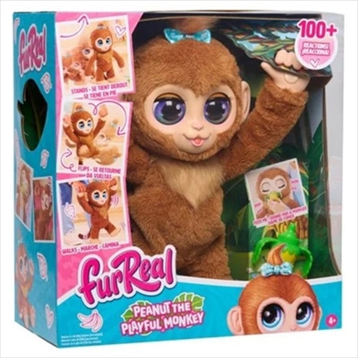 [GPHFUR06000] FURREAL PEANUT THE PLAYFUL MONKEY