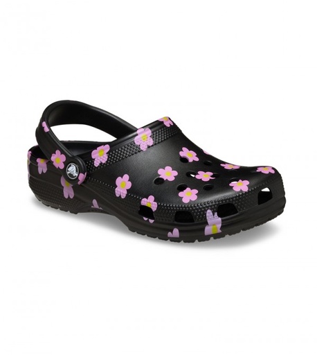 CROCS FLOWER CLOG BLACK 206867-001